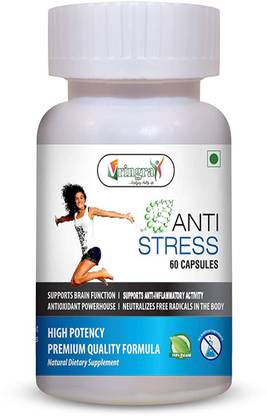 Vringra Anti stress Capsules - Stress Free Capsules - Stress Relief Capsules