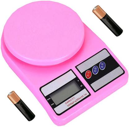 Selva Front Convenient tare button for tare calculation Weight Machine,Electronic Kitchen Digital Weighing Scale 7Kg, Weight Machines for Kitchen, Weight Scale Kitchen, Kitchen Weight Machine Digital Weighing Scale