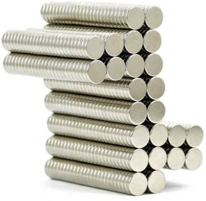 GMT 100 pcs of 5X1.5 mm of Neodymium small disc magnets size for Refrigerator, Science, Crafts - Tiny Round Disc Multipurpose Office Magnets Pack of 100 Multipurpose Office Magnets Pack of 100