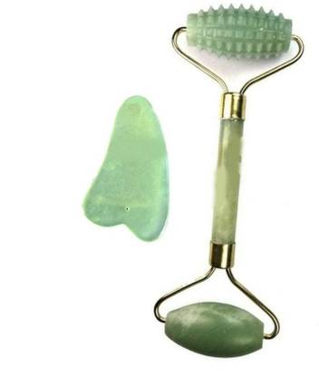 Hukimoyo Face roller massager Face massager jade roller stone Anti-wrinkle facial massage (1 Pc ) Massager