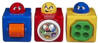 FISHER-PRICE Bright Beginnings Stacking Action Blocks