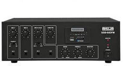 Ahuja AMPLIFIER SSB-80DFM WITH USB, SD CARD,BLUETOOTH, AND FM INPUTS 80 W AV Control Amplifier