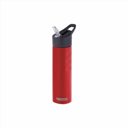 DUBBLIN Gripper Stainless Steel Sipper Water Bottle, Sports Water Bottle (red 750 ML) 750 ml Shaker