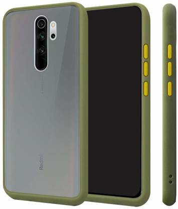 ELEF Back Cover for Xiaomi Redmi Note 8 Pro Smoke Case Matte Finish Semi Transparent Shock Proof Case