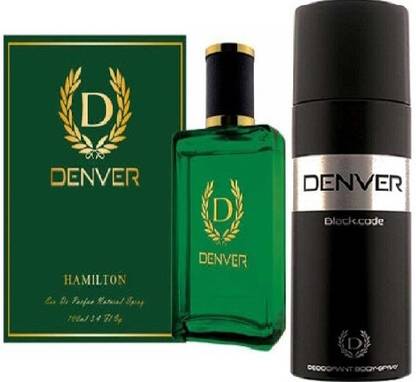 DENVER Hamilton Eau De Parfum 100ml & Black Code 150ml 250ml@