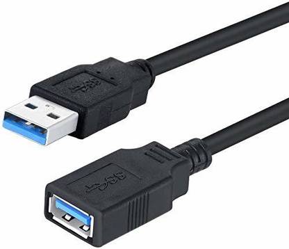 पीताम्बरा usb extension cable | usb extension cable,usb cable extension 1 m पॉवर कॉर्ड