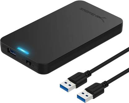 Sabrent External Hard Drive Enclosure 2.5 inch Shock Resistant Hard Disk Case