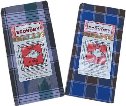 sangu Checkered Multicolor Lungi