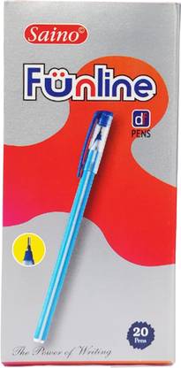 saino Funline Blue Ball Pen