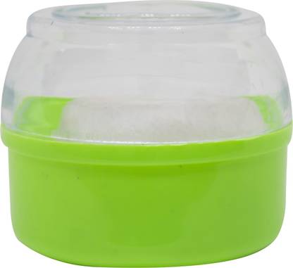 glan Premium Soft Face Body Cosmetic Powder Puff Sponge Box Case Container Pack of 1