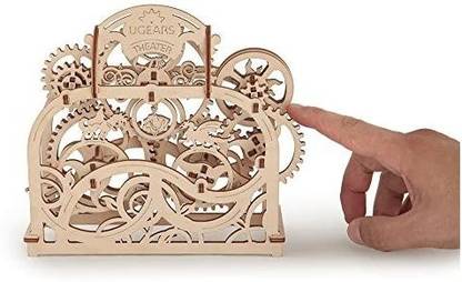 UGears Mechanical Models Original 3D Crystal Puzzle - Locomotive