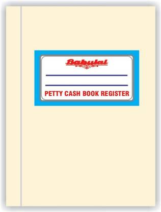 Babulal Babulal Rexene Bound Account Book 1 Quire 90 Pages 1-Part Petty Cash Book With 16 Column
