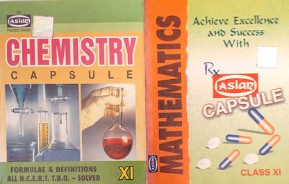 Asian Capsule Class 11 Chemistry + Mathematics Formulae & Definitions All NCERT T.B.Q Solved NCERT Solutions Based On CBSE Syllabus
