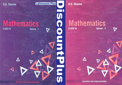 RD Sharma Mathematics Class 11 By Dhanpat Rai (Set Of 2 Volume) 2020
