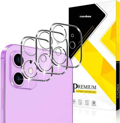 CASEKOO Back Camera Lens Glass Protector for iPhone 12 Mini, iPhone 12 Mini 5.4