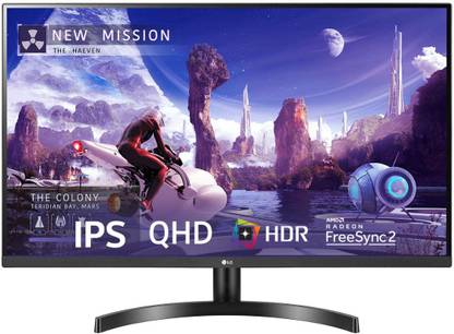LG 68.58 cm (27 inch) Quad HD Gaming Monitor (IPS Display 3 Side Borderless Monitor)