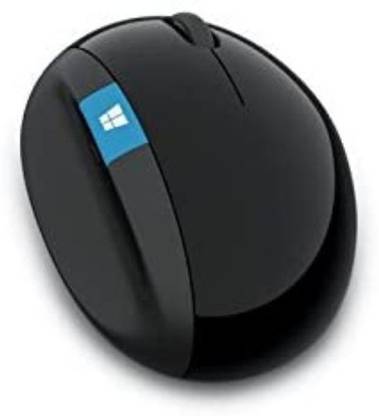 MICROSOFT Sculpt Ergo Mouse Black Forbus (5LV-00001) Wireless Ambidextrous Optical Mouse  with Bluetooth