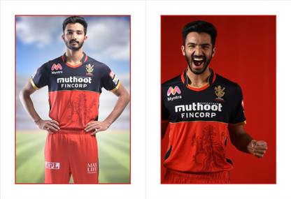 Devdutt Padikkal Wall Poster For Room & Office (Size 19 Inch X 13 Inch, Rolled) Multicolor Paper Print