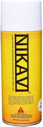 nikavi Aerosol Spray Paint Cans (400 ML, White) White Spray Paint 400 ml