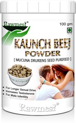Rawmest Organic Kaunch Beej (Mucuna Pruriens )Powder