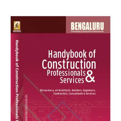 HANDYBOOK OF CONSTRUCTION PROFESSIONALS & SERVICES BANGALORE