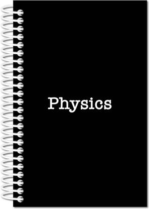 Drapvision Super Spiral | Design: Physics | Bright and Smooth paper B6 Notebook Unruled 500 Pages