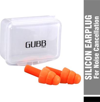 GUBB Silicon Ear Plugs For Noise Reduction Meditation Study Ear Plug