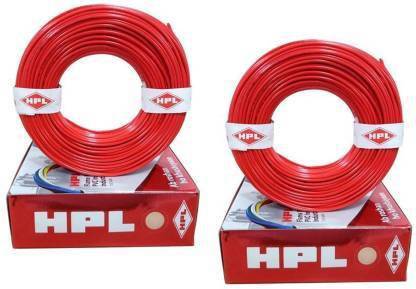 HPL FR PVC 1.5 sq/mm Red 100 m Wire