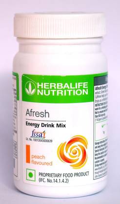 HERBALIFE Afresh Energy Drink Peach Flavor Energy Drink