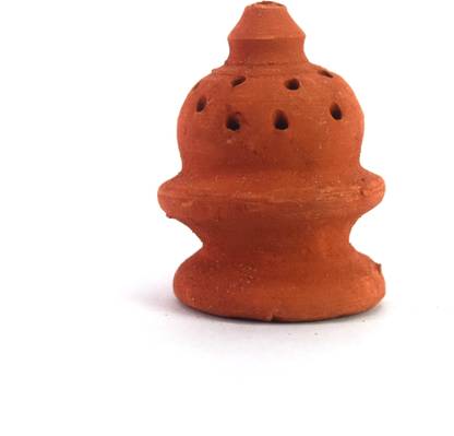Global Art Traders Handmade Clay Incense Stick Holder - Clay Eco-Friendly Incense Holder Earthenware Incense Holder