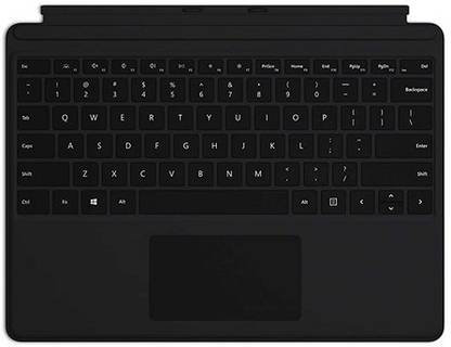 MICROSOFT Surface Pro X Keyboard - Black Internal Standard Laptop Keyboard Compatible with Desktop, Laptop, Mac