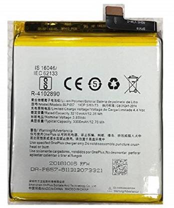 APTIVOS Mobile Battery For  OnePlus 6 (BLP657) 3300 mAh