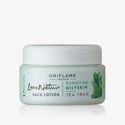 Oriflame Love Nature Face Lotion Tea Tree