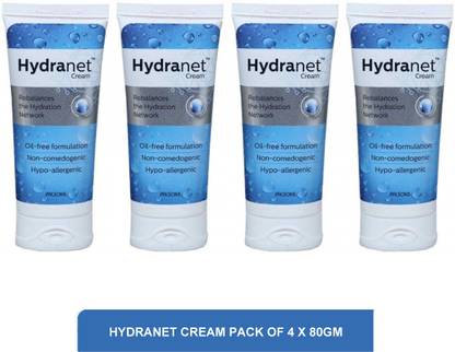 Hydranet Cream - moisturizer for dry skin(pack of 4)80g