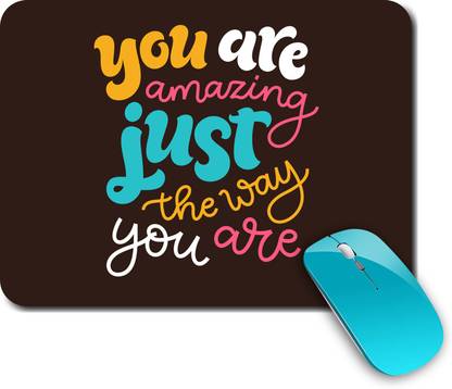 whats your kick Awesome | Quotes | Amazing | Motivation | Stylish | Printed Mouse Pad/Designer Waterproof Coating Gaming Mouse Pad For Computer/Laptop (Multi11) Non Slip Base Mousepad