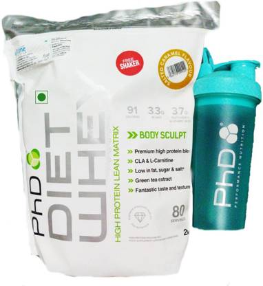 phd DIET WHEY (2KG) High protein lean matrix With shipper Whey Protein