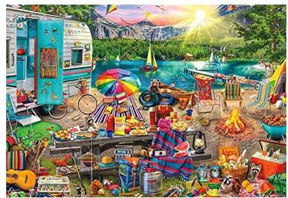 Buffalo Games Magic Snake Cube Twist Puzzle 48 Wedges Brain Teaser Fidget Sensory Toys Big Size Party Favors for Kids