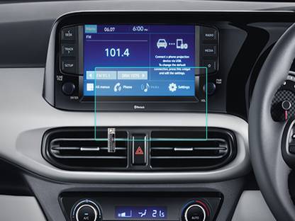TODO DEALS Screen Guard for HYUNDAI Grand i10 Nios AMT Sportz CRDI (Diesel)