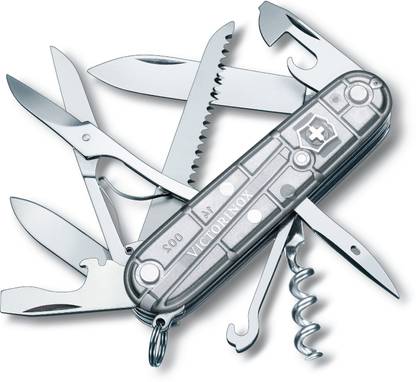 Victorinox 1.3713.T7 - Huntsman Silvertech 15 Multi-utility Knife