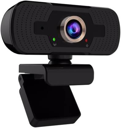 MATCHD Match Lb link Ultra HD Inbuilt Mic 2 MP Webcam USB Connection | Noise Cancellation Webcam (Black) 2 HD  Webcam with Built-In Microphone with Night Vision USB Connectivity