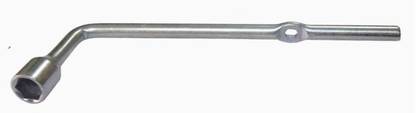 AutoVision L-Type Wheel Spanner (with Hole) 21mm Single Sided L Type Wrench
