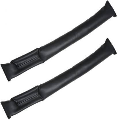 Auto Oprema Universal Leatherite Car Seat Gap Spacer Filler Padding (Set of 2) Black Car Side Seat Catcher