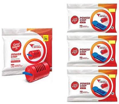 Good Knight POWER CHIP SYSTEM (1 Units) +3CHIP 4 Mosquito Coil