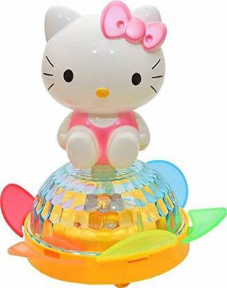 MON N MOL Moving Hello Kitty with Soft Music and 3D Lights