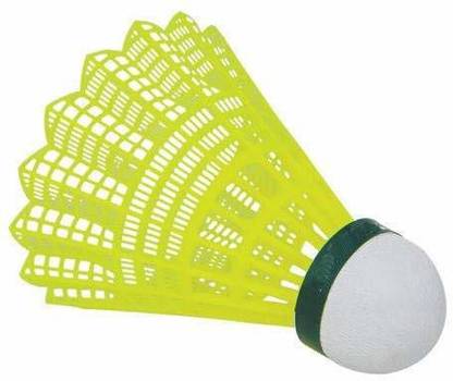 LIFE HUB Shuttle Cock, Badminton Nylon Pack Of 6 Pcs Nylon Shuttle  - Green