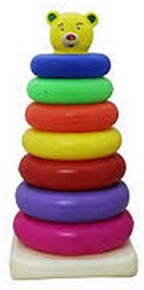 i k international I K 209 7 Stacking Rings For Toddlers