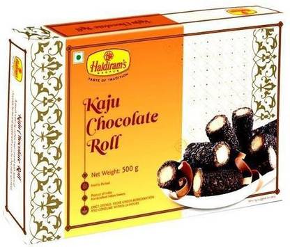 Haldiram's Kaju Chocolate Roll Box