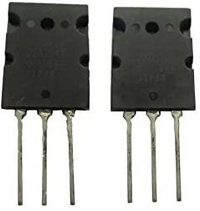 HOMEITT 2SC5200+2SA1943 Transistors Pair, NPN and PNP Power amplifier Transistor, 230V 15A TO-3PL NPN Transistor