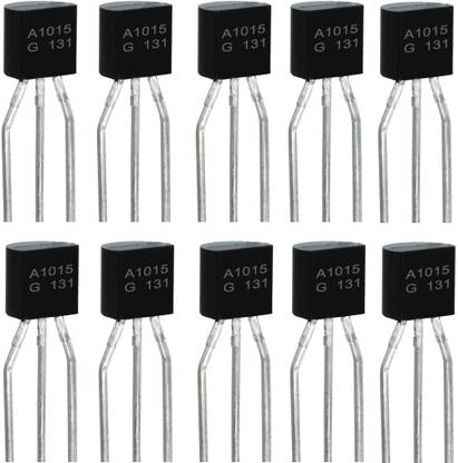 RISARYA 2SA1015/A1015 PNP SILICON TRANSISTOR,-150mA,-50V,TO-92,SWITCHING AND AMPLIFIER TRANSISTOR PACK OF 10PCS PNP Transistor