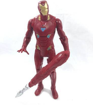 TinyTales Ironman 6" Inches Toy Mini Avengers Action Figure  (Red)